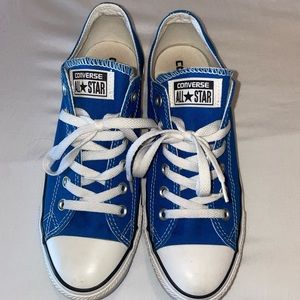 Converse low tops turquoise women’s 9